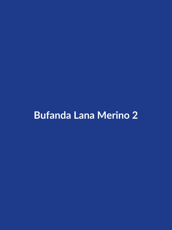 Bufanda Lana Merino - 2
