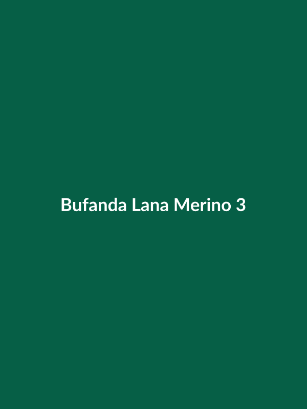Bufanda Lana Merino - 3