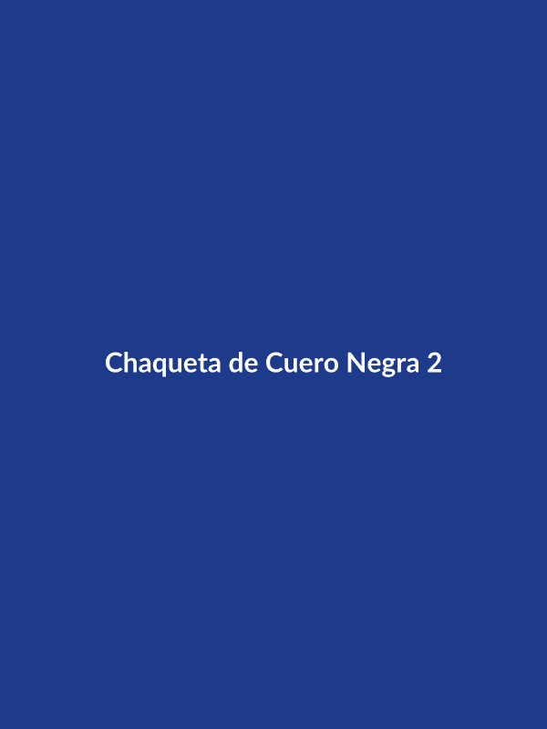 Chaqueta de Cuero Negra - 2