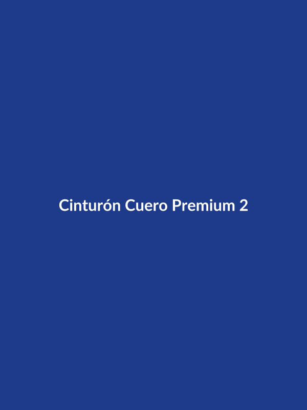 Cinturón Cuero Premium - 2