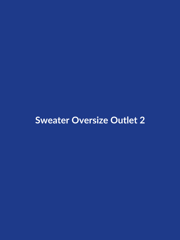 Sweater Oversize Outlet - 2