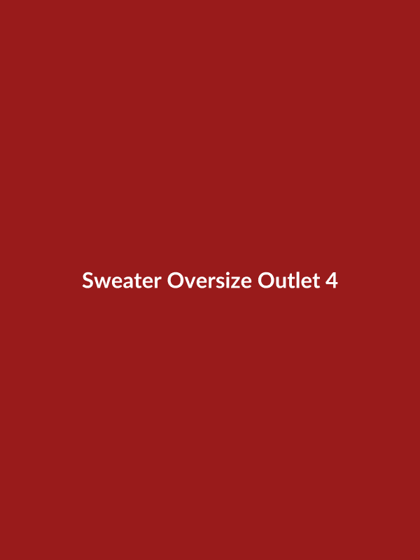 Sweater Oversize Outlet - 4
